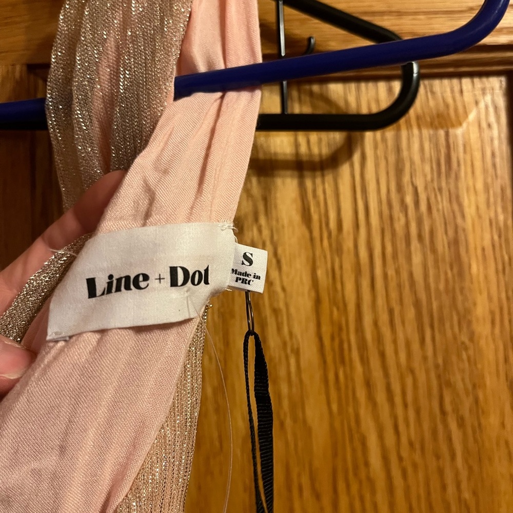 Line + Dot Revolve Doux Jumpsuit in Ballet Pink NWT Small - Picture 3 of 9